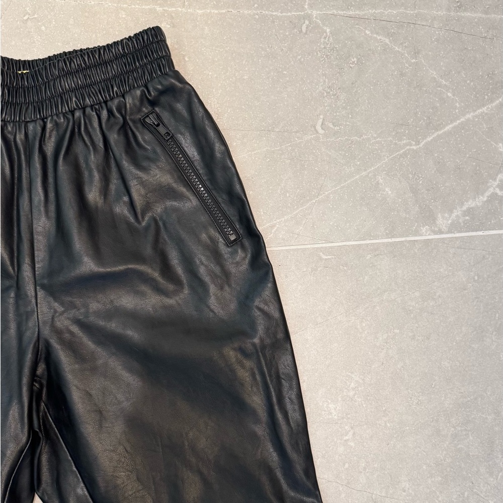 Superdown Black Track Pants - Picture 3 of 5